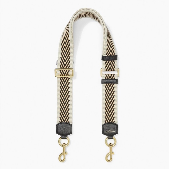 New! Marc Jacobs The Arrow Webbing Strap - Picture 1 of 8